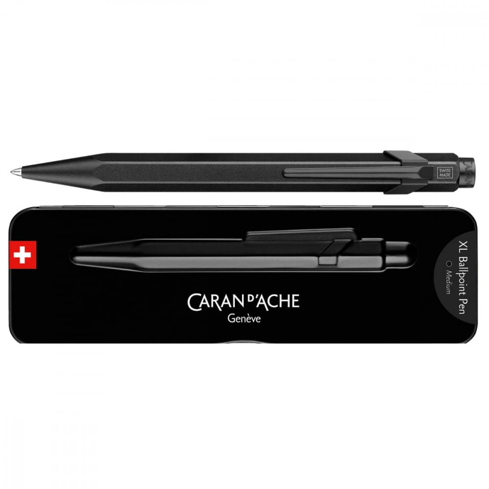 caneta esferográfica caran d'ache 849 xl black code